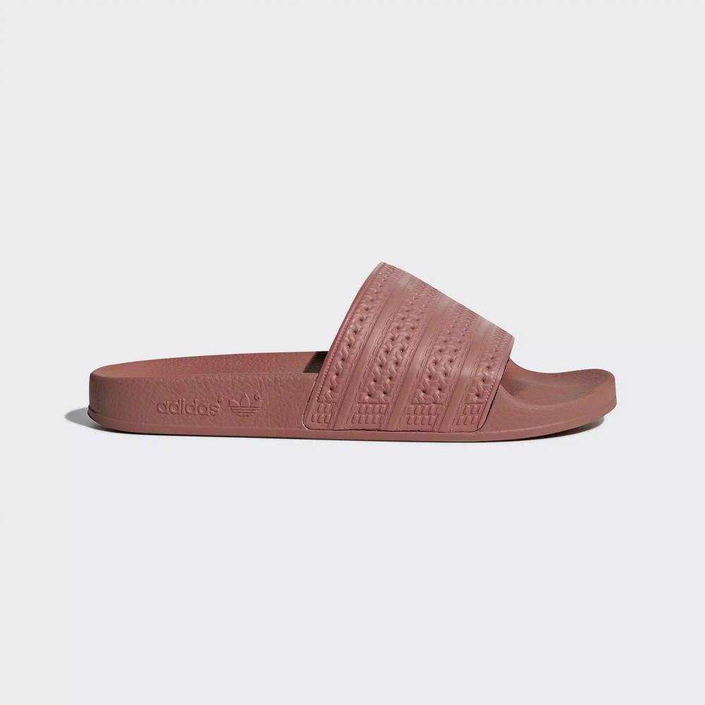 Adidas Adilette Chanclas Rosas Para Mujer (MX-30390)